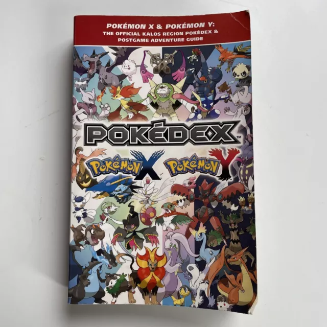 POKEDEX POKÉMON X & Pokemon Y - The Official Kalos Pokedex Adventure Guide  $35.00 - PicClick AU