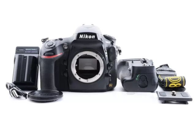 Nikon D800 36.3MP Digital SLR (shutter count 23334) w/Grip [Exc+++] #801A