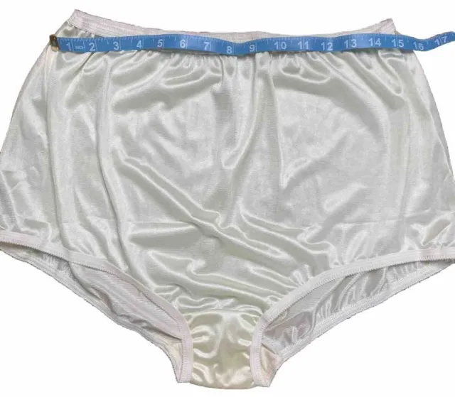 3-PAIR, SPECIAL ORDER, VINTAGE LIKE NYLON PANTIES WITH DOUBLE