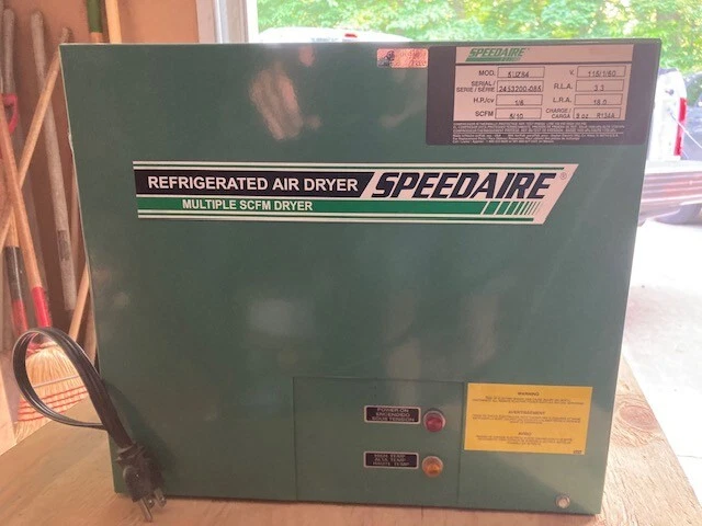 SPEEDAIRE 3-IN-1 REFRIGERATED AIR DRYER Model 5UZ84