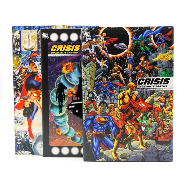 DC Comics Crisis on Infinite Earths The Absolute Edition Compendium Wolfman 2005