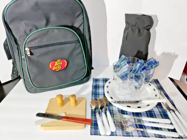 VERY RARE Jelly Belly Picnic Sport Backpack Promo Limited Edition Collectible
