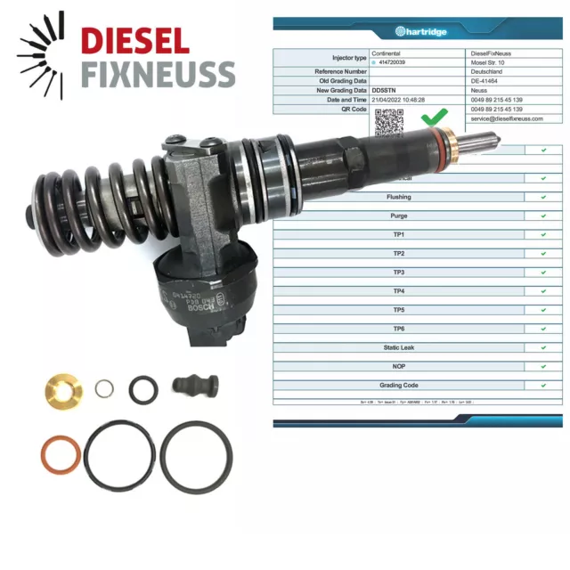 Bosch Buse Pompe Unité Pde 0414720039 038130073AL VAG 1,9TDi Asz Arl Avf