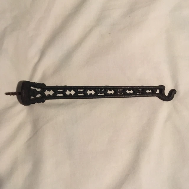 Bird Cage Hook Cast Iron Plant,  Lamp Wall Hanger Eastlake Antique