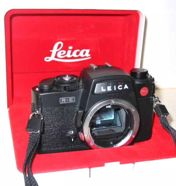 Leitz Leica R-E Slr Kamera Body – Gehäuse + Box