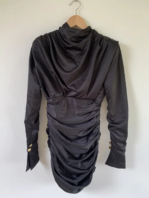 house of cb giorgiana dress black HOUSE OF CB - Georgiana Black Dress £52.70