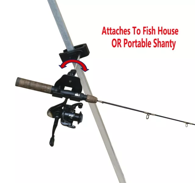 ICE FISHING TIP-UP/ROD HOLDER Two In One! NEW!!! $9.99 - PicClick