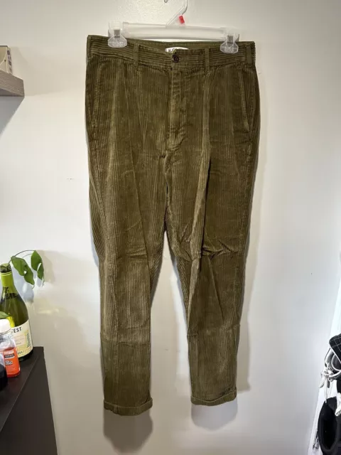 Alex Mill Pleated Corduroy Pants (Long Inseam) 29x31