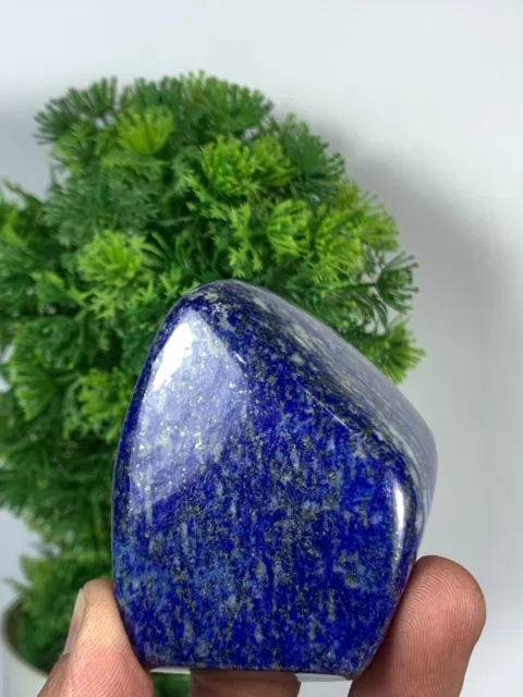 241Gram Lapis Lazuli Freeform Rough Polished Tumbled AAA+ Grade From Afghanistan