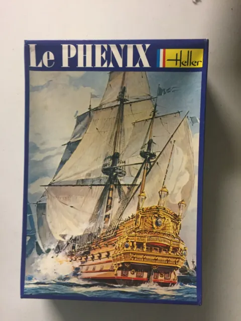 Heller 1/600 Le Phenix Boite Bleu N° 011