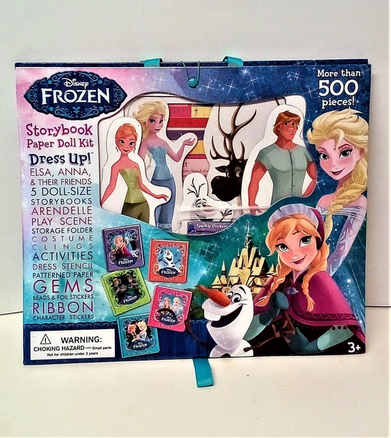 DISNEY FROZEN STORYBOOK PAPER DOLL KIT By Phoenix International