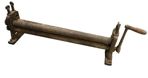 Niagara Sheet Metal Roller, Vintage Industrial Age Tool, Tinsmith Metal Roller,