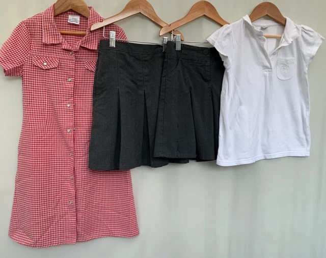Girls Bundle of school clothes age 7-8 years ladybird Tu M&S