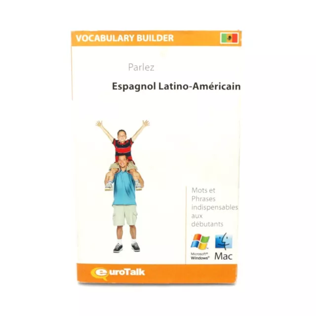 PC EuroTalk Vocabulary Builder Espagnol LatinoAméricain / Lateinamerikanisches S