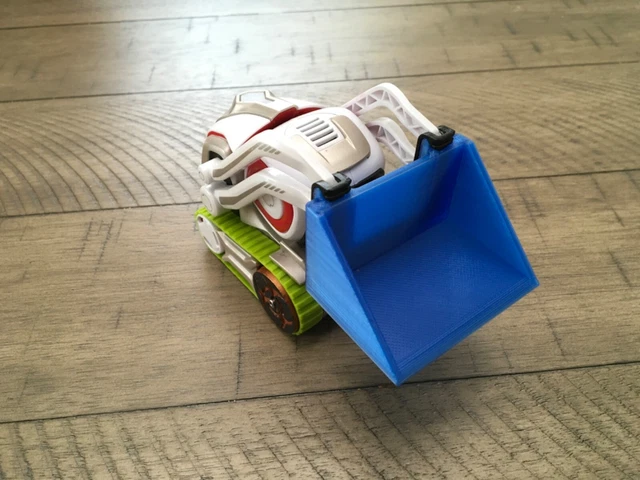 Cozmo & Vector By Anki robot, 3D printed Font end loadert (Translucent Blue)