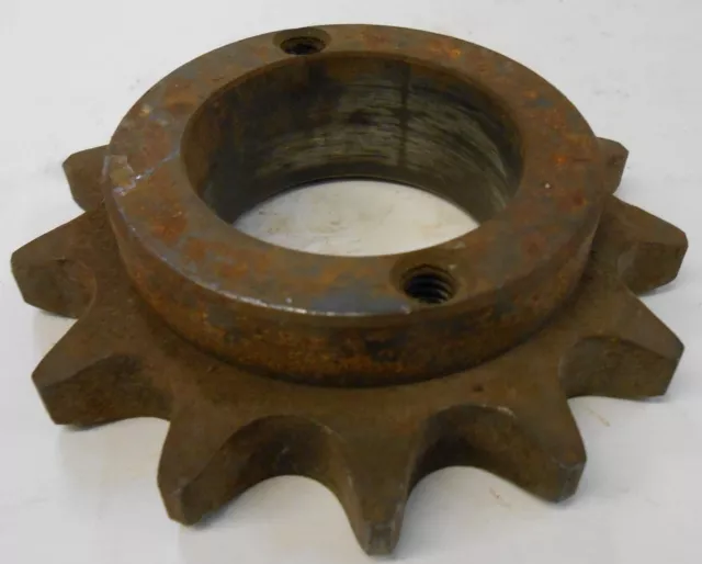 Browning Roller Chain Sprocket, H60H13, Split Taper Bushed Bore, 3.45" Od