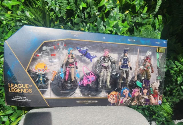 League of Legends Dual Cities Pack Champion Collection Action Figures