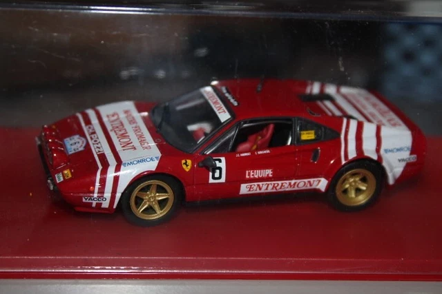 Ferrari 308 GTB 1981 échelle 1/43 – Miniature IXO – Neuve Sous Blister