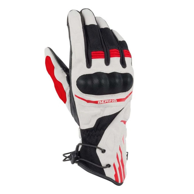 Bering Gloves Bakundu Black Grey Red - Spedizione rapida!