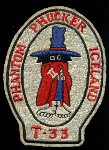 USAF 57th Fighter Interceptor Squadron T-33 Keflavik Iceland Patch A-3