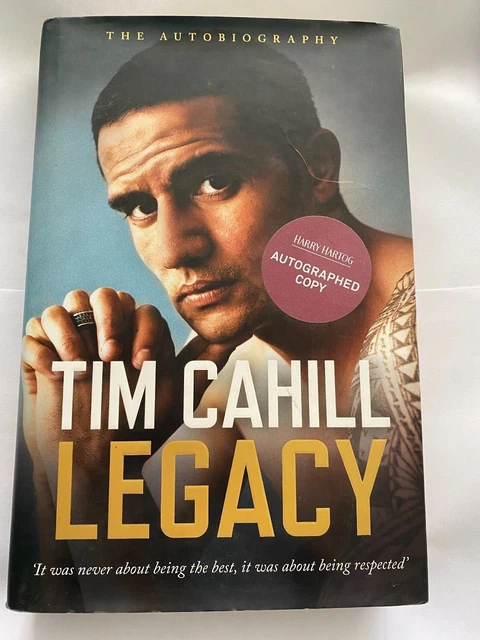 Tim Cahill Signed "Legacy" Autobiography