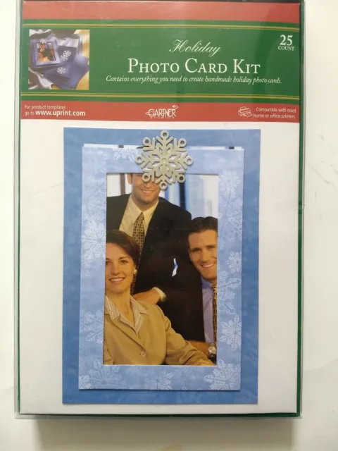 Holiday Photo (4 x 6) Card Kit (25 count) - Partially Open Box