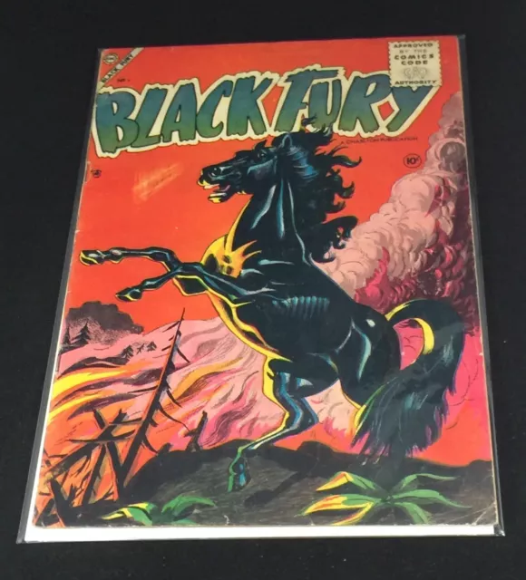 ☆☆ Black Fury #1 ☆☆ * (Charlton 1956) Combined Shipping Available