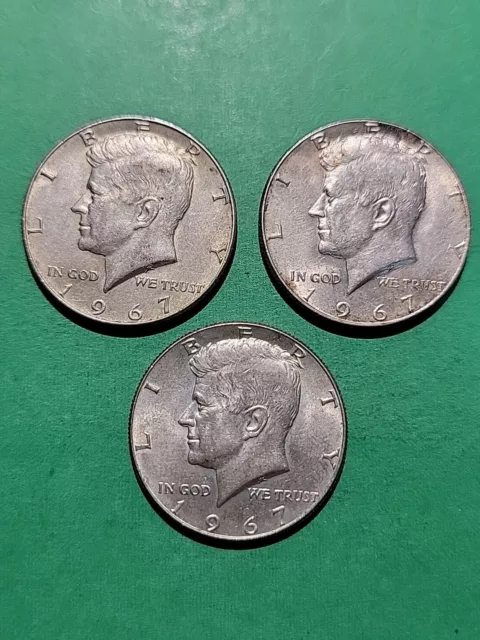 Silver** Kennedy half dollar 40% silver  coin set (LL184)