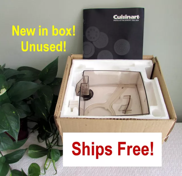 ***NEW in Box! Cuisinart DLC-054 Pasta Maker Attachment for DLC-7 Food Processor ***NEW in Box! Cuisinart DLC-054 Pasta Maker Attachment for DLC-7 Food Processor