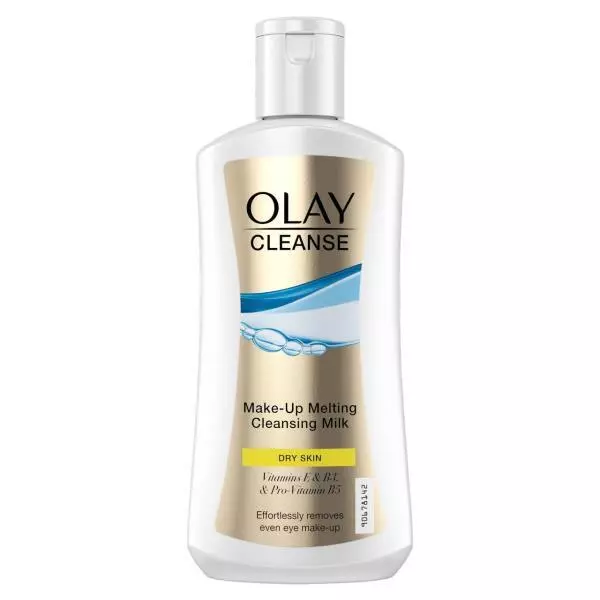 6 x Olay Cleanse Make-Up Melting Cleansing Milk Dry Skin 200ml