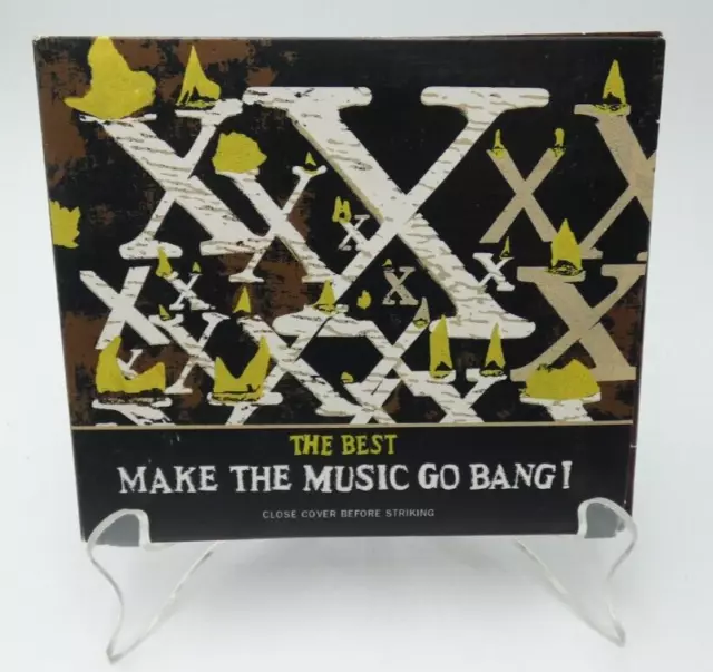 X: The Best - Make the Music Go Bang! 2 CD SET 2004 Rhino Cardboard Fold Out