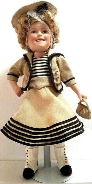 Danbury Mint Shirley Temple Movie Classics 10" Doll Wee Willie Winkie 2
