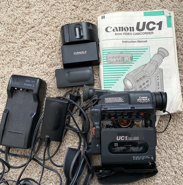 canon uc1 8mm video camcorder