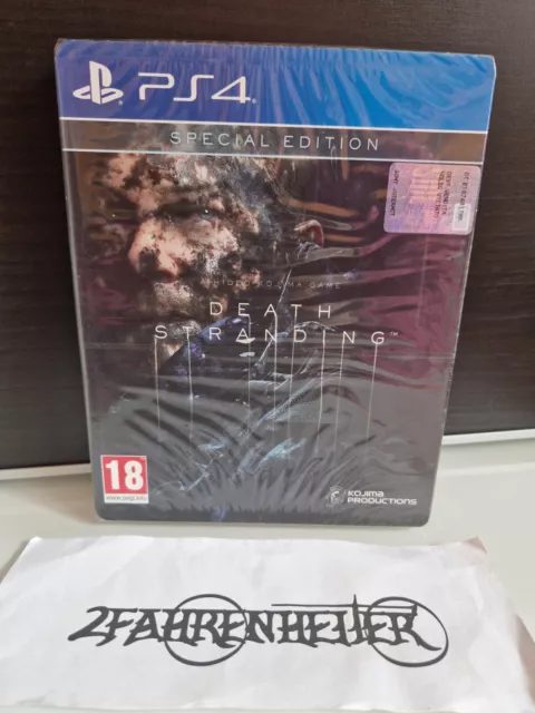 Death stranding Special Edition steelbook Playstation 4 Ps4 Pal Ita NUOVO...