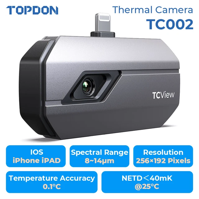 TOPDON TC002 THERMAL Imaging Infrared Camera For iOS iPhone iPad High