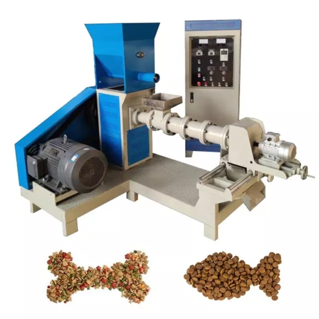 Hamster Cat Dog Fish Squirrel Pet Food Pellet Extruder Manufacturing Machine