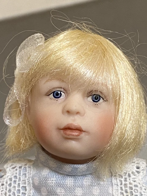 HTF ARTIST DOLL JANE DAVIES Dollhouse Doll Miniature Size