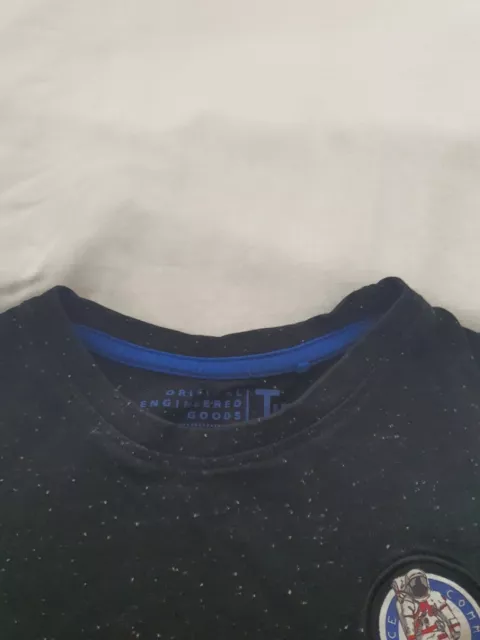 T-shirt bambini Space Astronaut nera età 6 Tu 2