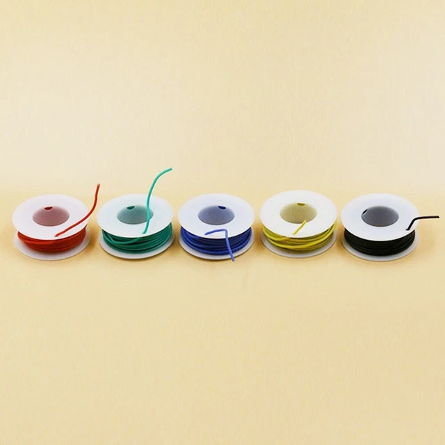Fils de câble en silicone souples plaqués étain de qualité supérieure 5 cou