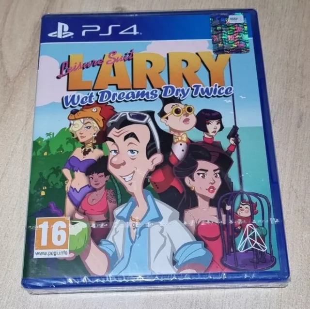 Leisure Suit Larry Wet Dreams Dry Twice PS4 Playstation 4 Pal New Factory