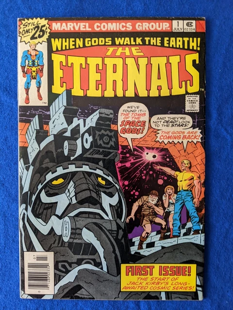 Eternals #1  (July 1976)  Kirby, origin and 1st app.   FREE COMBINED SHIPPING!