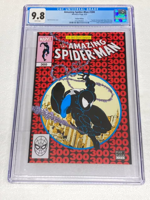 TURKISH EDITION THE AMAZING SPIDER MAN 300 CGC 9.8 NM/M McFARLANE MARVEL COMICS