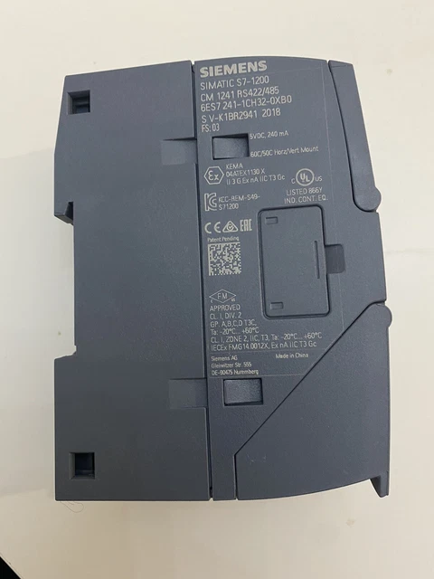 Produktbild von S7-1200 CM1241 Kommunikationsmodul – RS422/RS485 Oder RS232, 9-polig D-Sub, Freeport, Für SIMATIC S7-1200