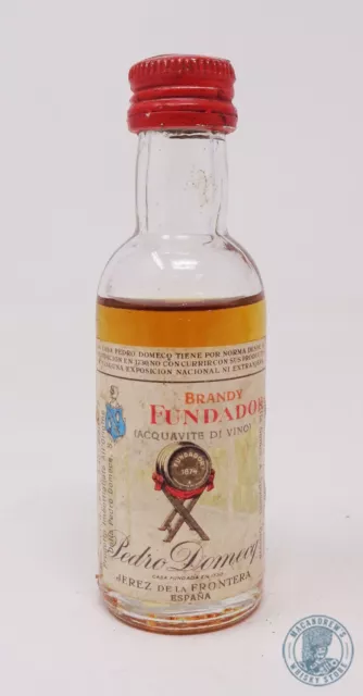 Miniature/Mignon Brandy Fundador PEDRO DOMECQ