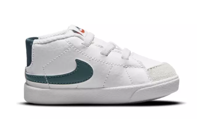 Nike Bambino Ragazzi Bambini Blazer Scarpe Verde Bianco Taglia 17 US 2C CM : 8 3