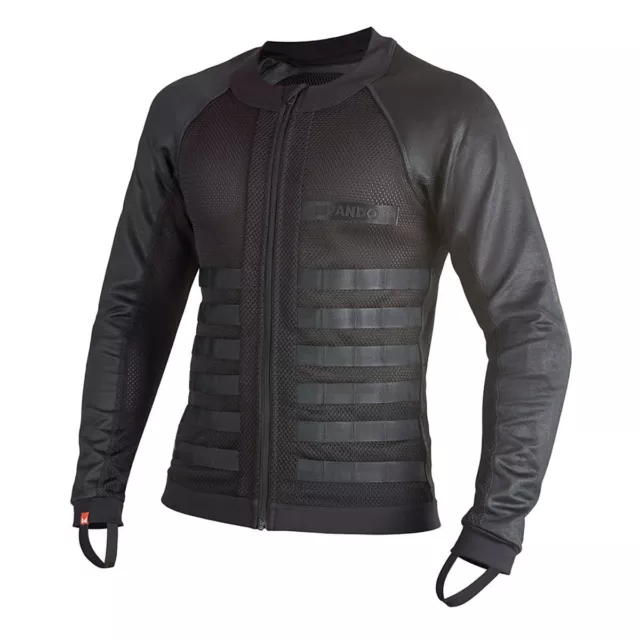 Camicia Blindata Pando Moto Commando Uh - Nera