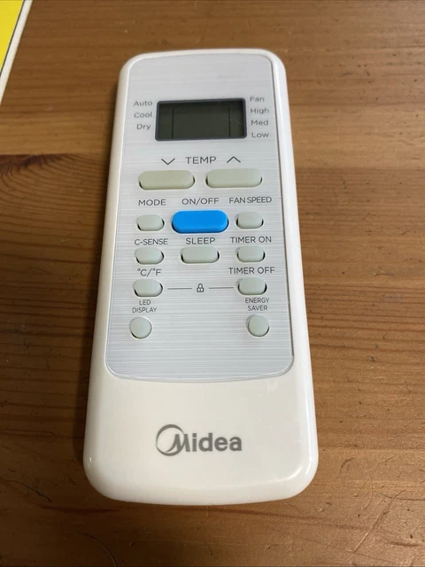 MIDEA / KEYSTONE Remote Control Model RG51G(1)/CEFU1-1 Fan Air ...