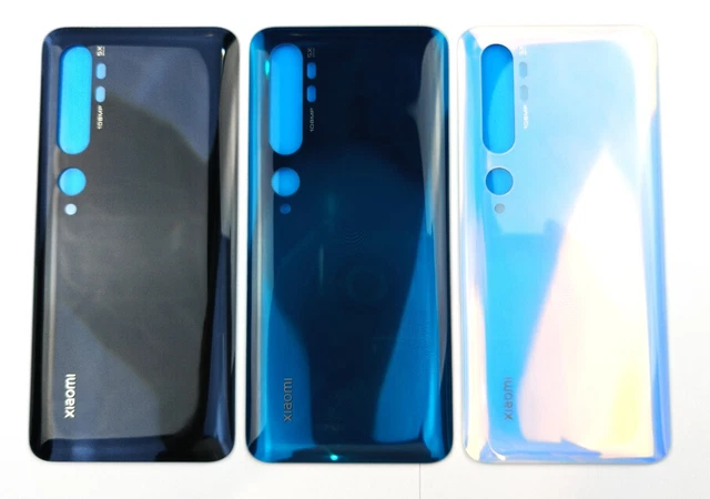 Copertura Posteriore In Vetro Di Plastica Per Xiaomi Mi 10T Pro Pannello Porta Batteria Custodia Posteriore Di Ricambio Con Adesivo Adesivo M2007J3SY - Foto 4