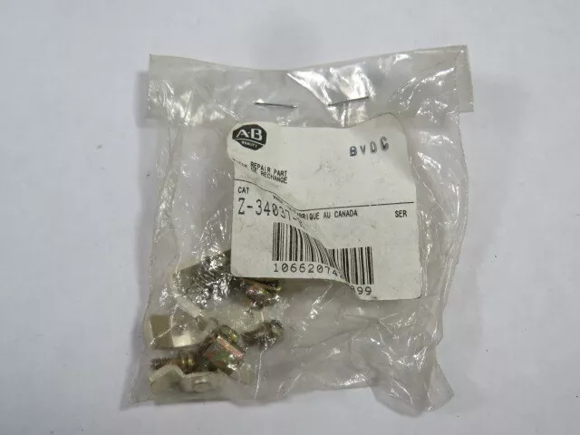 Allen-Bradley Z-34037-R Contact Kit For Single Pole Contactor & Starters ! NWB !