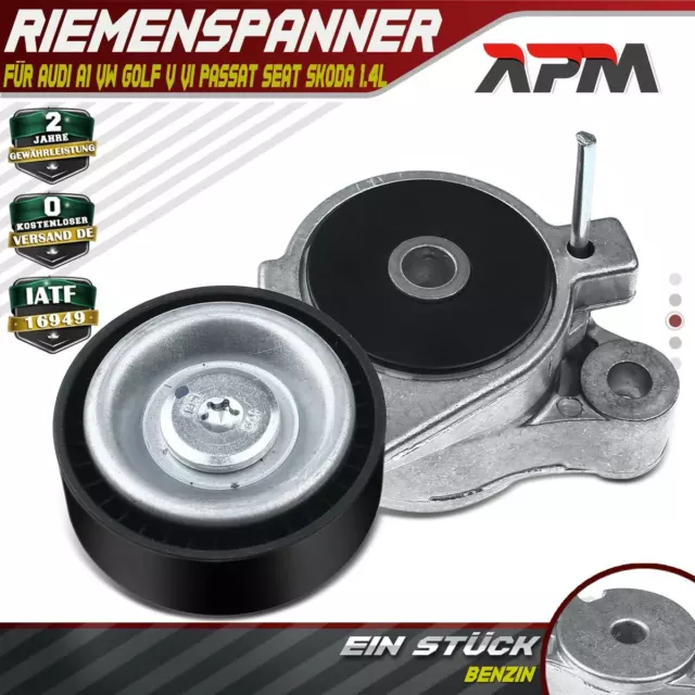 Poulie Tendeur de Courroie pour Audi A1 VW Golf V VI Passat Touran Seat Skoda